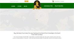 Desktop Screenshot of grandpasorchard.com